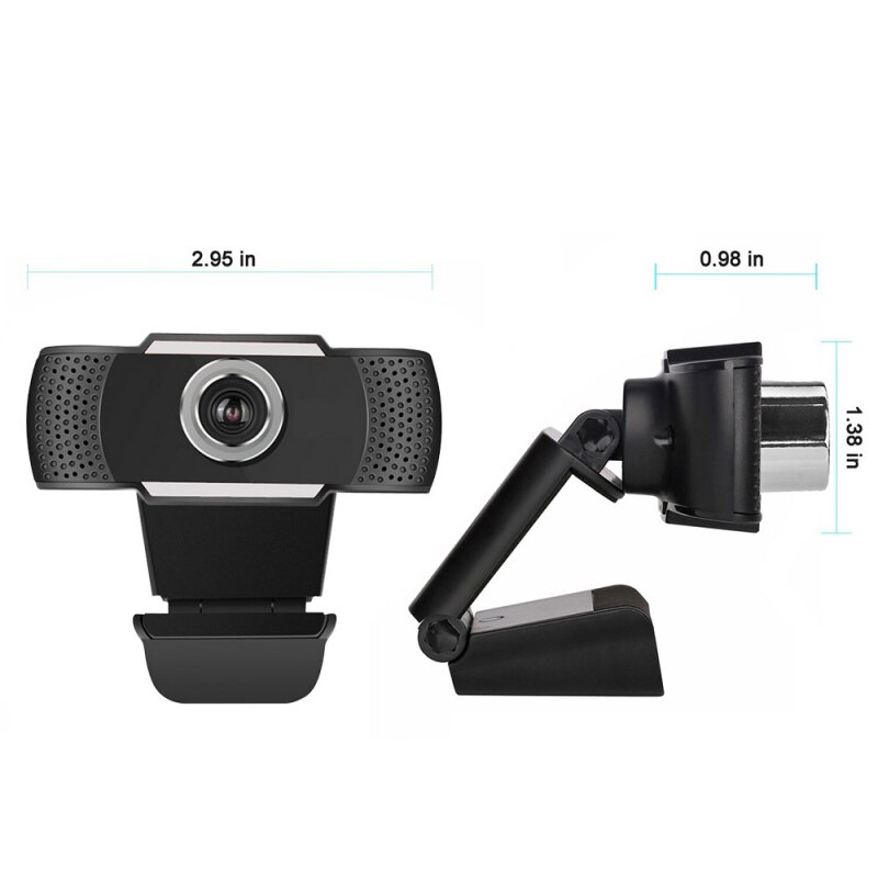 720P / 1080P Computer Camera HD USB Webcam Built-in Microphone