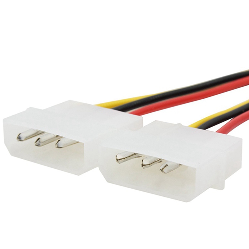 10PCS Molex 4 Pin to PCI-E PCI Express 6 Pin Power Converter Adapter Cable Connector Power Supply Cable