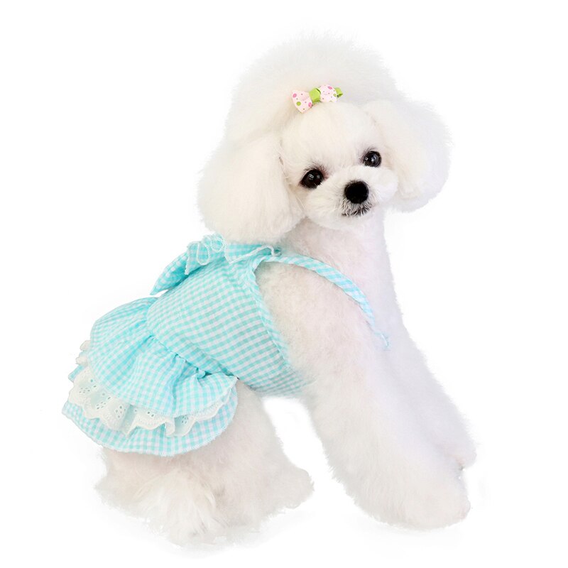 Cute Pets Dog Dress Princess Puppy Cats Dresses For Small Medium Dogs Chihuahua Pet Clothing Yorkshire Dog Dresses Pug