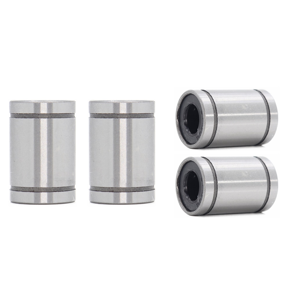 LM10UU Linear Motion Bearings 10*19*29 mm ( 4 PCS ) Standard LM10 LM 10mm Linear Bearing LM10 UU