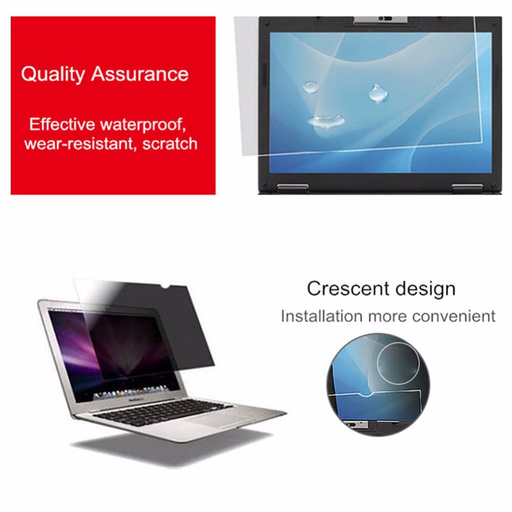 amzdeal 14 Inch Laptop Privacy Screens Anti Privacy Filter for Laptop Computer Monitor Laptop Skins screens protective film