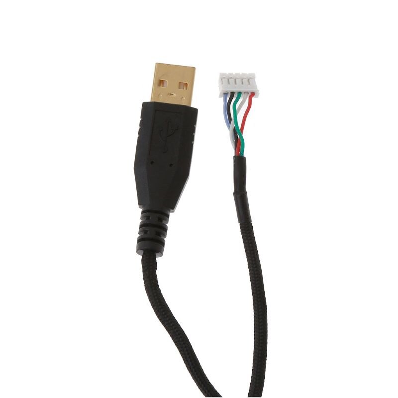 DIY Umbrella Rope Mouse Cables Soft Durable Mouse Line Replacement Mouse Wire