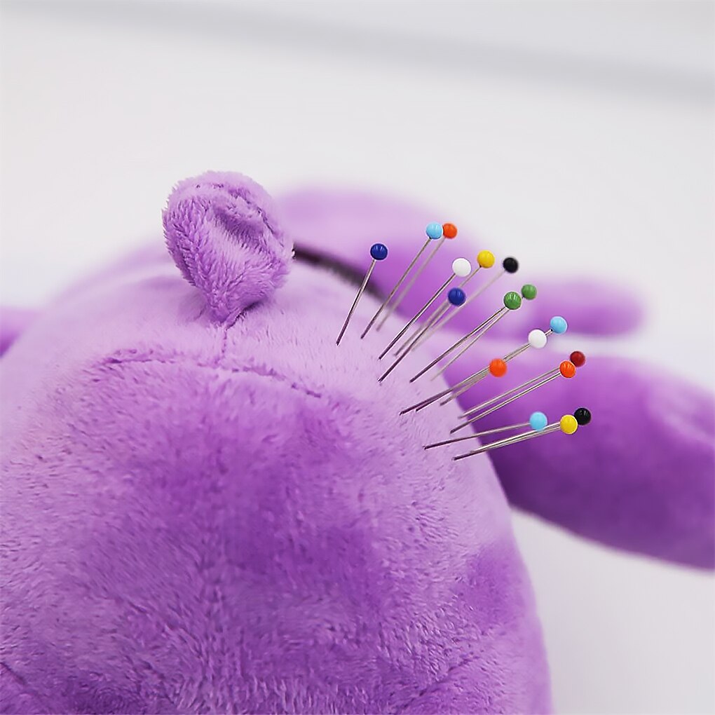 250 sztuk szklane szpilki z główką kulkową mieszane kolory proste pikowania igły DIY sztuka szycia szpilki