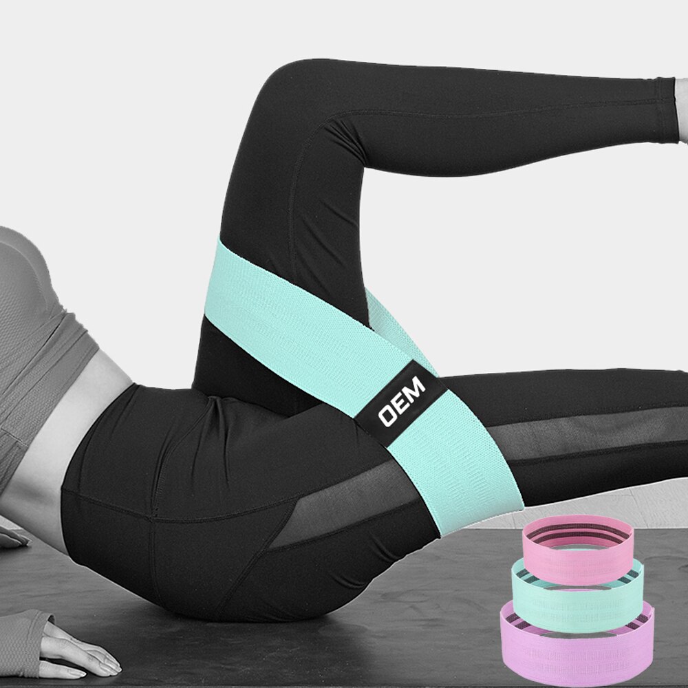 Cuerda de Yoga para glúteos finos para mujer, banda elástica de resistencia para deporte, bandas de resistencia para ejercicio en casa, deporte, gimnasio en interiores