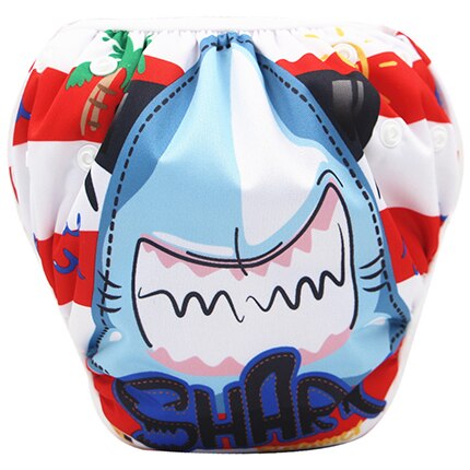 baby swim diaper for baby swimming reusable swimming diapers baby nappies washable pool pant baby cloth diaper nappy: 5