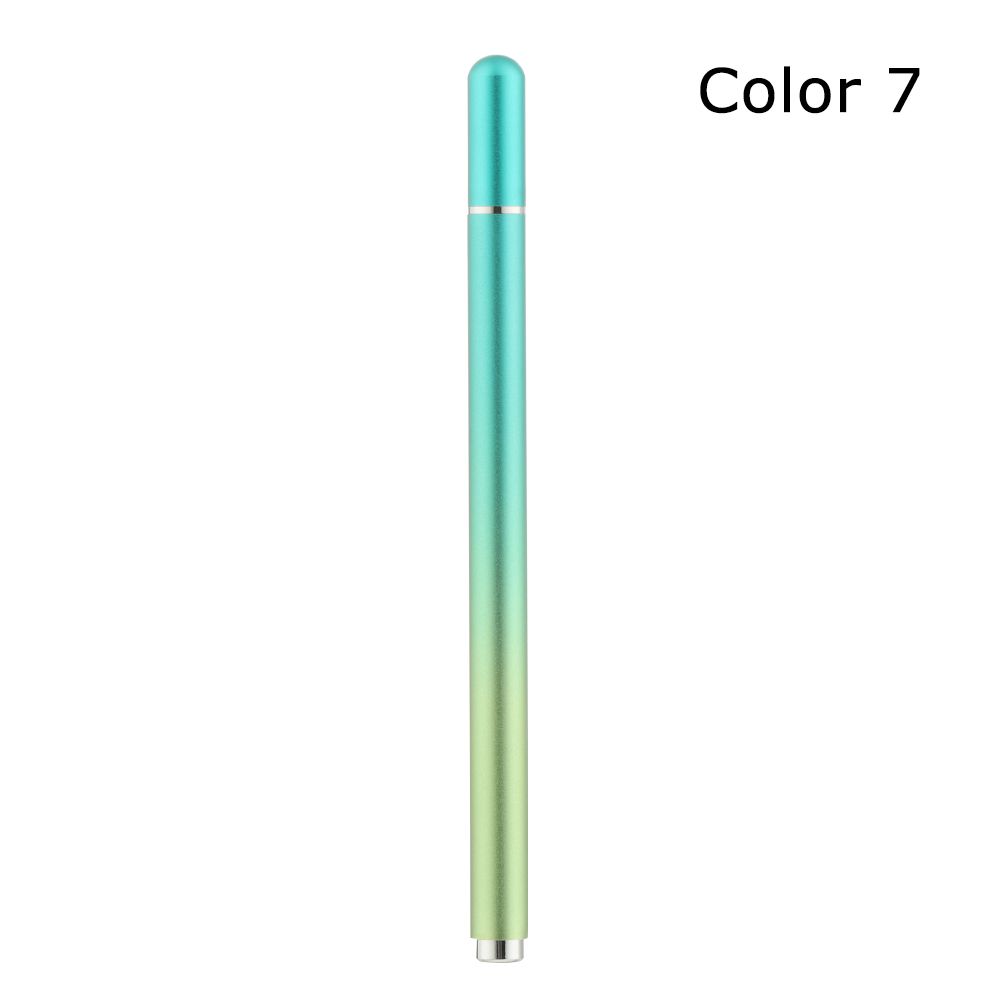 Gradient Color Stylus Pen Lightweight Replaceable Drawing Tablet Pens Capacitive Screen Stylus Touchpen Tablet Phone Accessories: Color 7