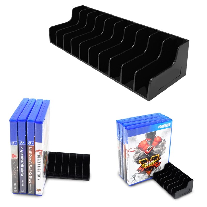 Voor PS4/Slim/Pro Slim Game Card Box Opslag Stand Kaarthouder Basis Schijven Card Houder Collectie