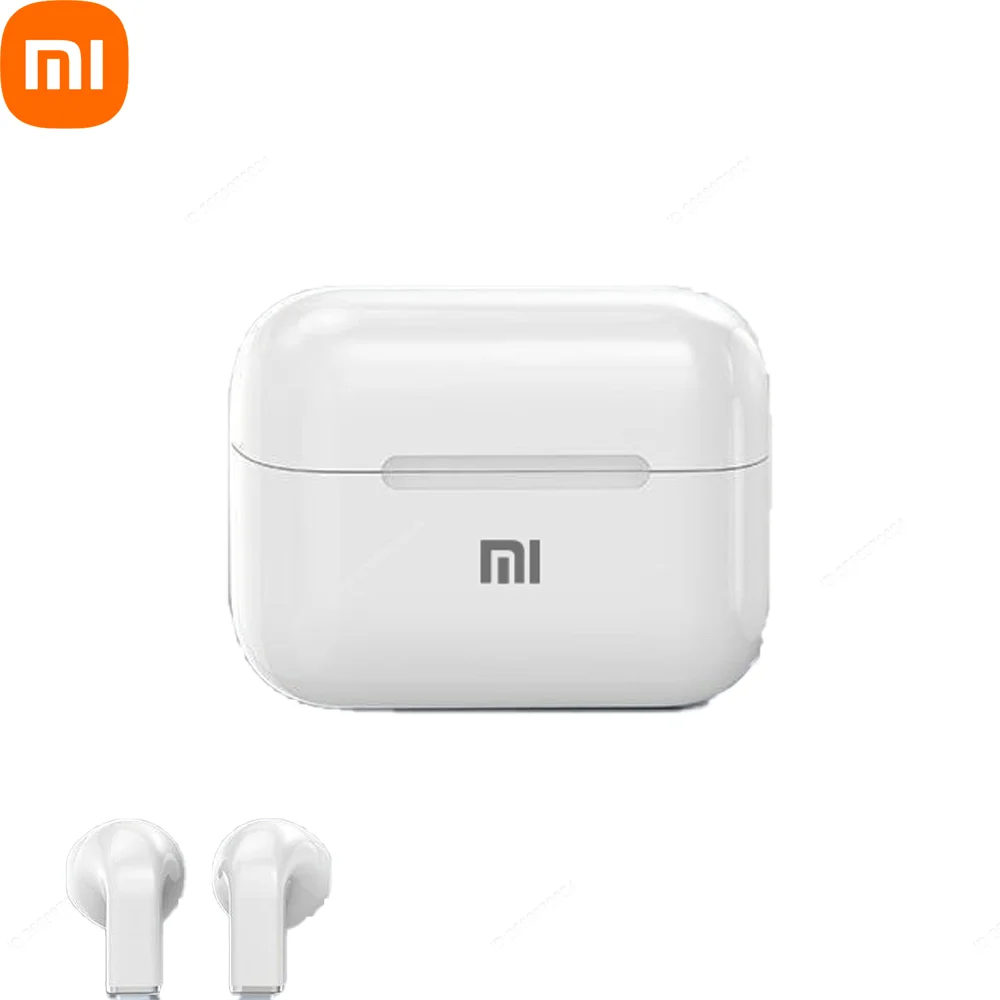 Xiaomi TWS kabellose Ohrhörer mit Geräuschunterdrückung, lange Akkulaufzeit, integriertes Mikrofon, perfekt für Sport-Aktiv-Lebensstil-Kopfhörer: Grau