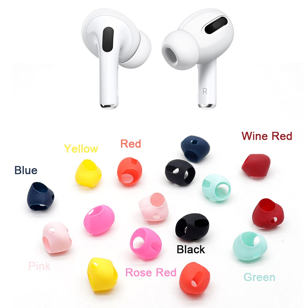 Silikonowe Etui na Słuchawki do Airpods Pro - Miękkie Ultra-cienkie Nakładki Antypoślizgowe