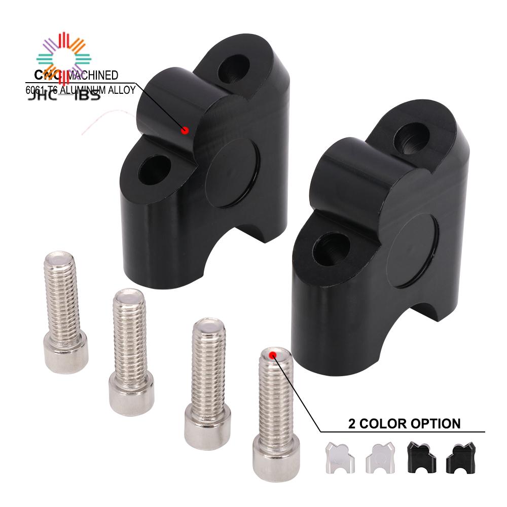 Motorfiets 2 Inch Draaibare Stuur Riser Voor 7/8 "22Mm Vet Stuur Klem Stuur Universal Geanodiseerd