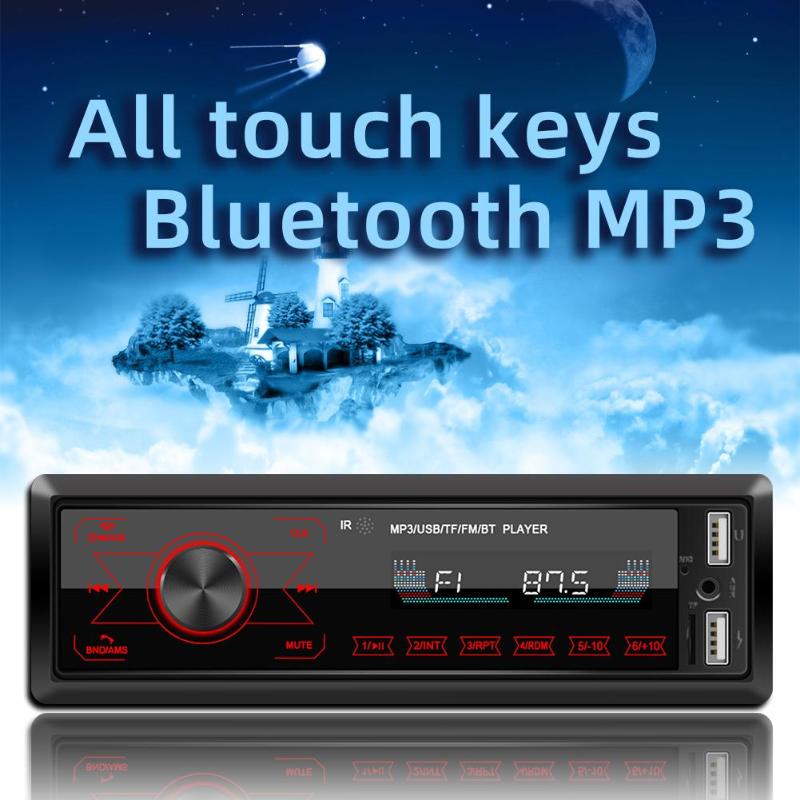 M10 1DIN Auto Stereo MP3 Speler In Dash Bluetooth Aux-In Radio Head Unit Bluetooth Handsfree Call Multifunctionele Muziek speler
