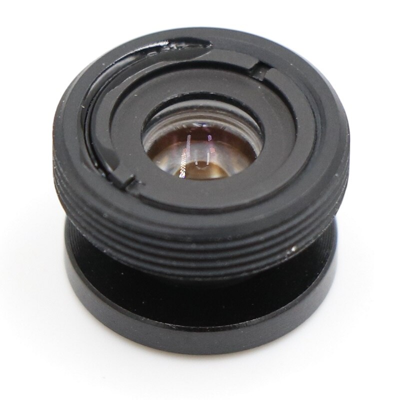 Lente de cámara CCTV de 3,7mm, lente de botón de montaje, 2,0 megapíxeles, 72 grados, MTV M12 x 0,5, aplicable a cámara de seguridad CCTV (con filtro IR)