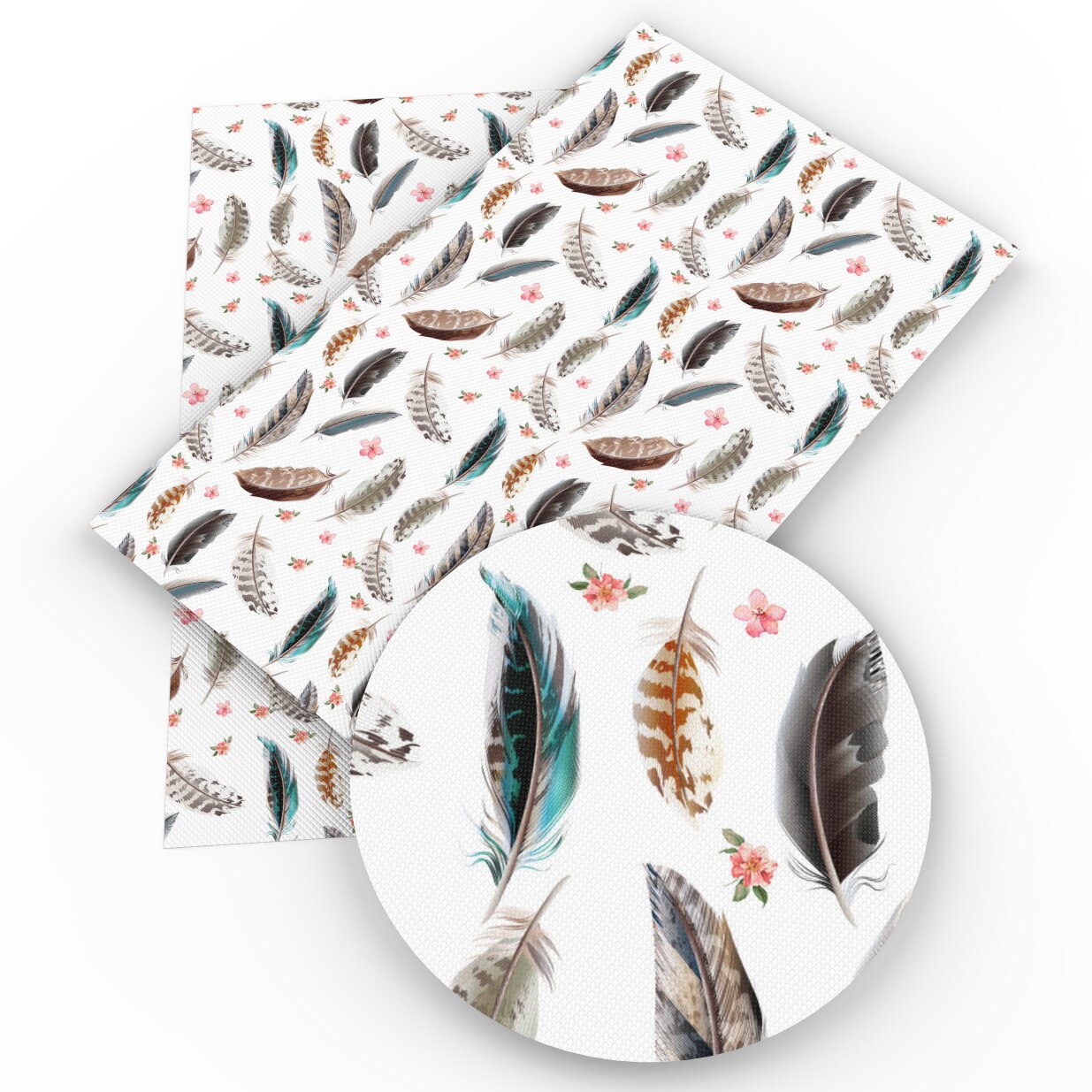 Veer Dreamcatcher Pijl Glitter Pu Kunstleer Kunstleer Stof Synthetisch Diy Waterdichte Naaien Boog Tas Broche Auto 20X33CM: 1070041011