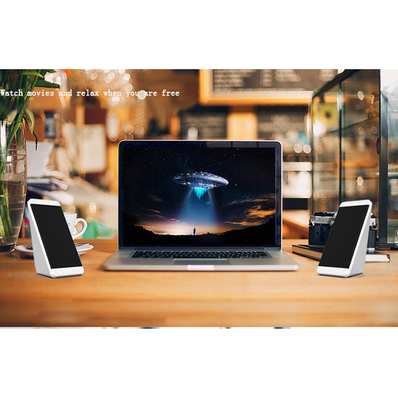 USB Wired Computer Speakers 2 Pieces PC Elevation Angle Horns For Laptop Desktop Phone Audio Speaker Multimedia Loudspeaker