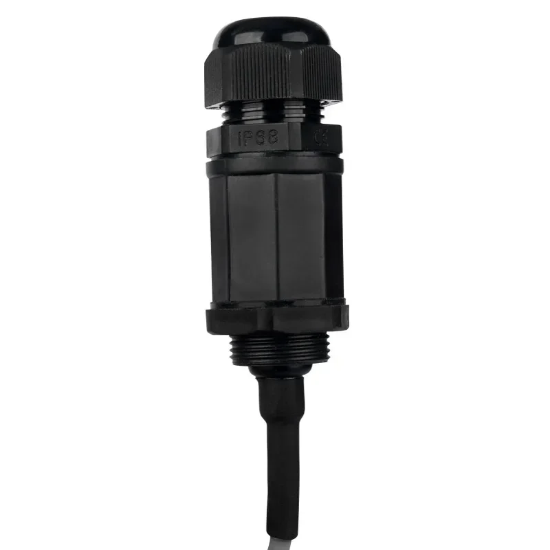 RJ45 Outdoor Network Connectors M20 M22 Aviation Plug with 25cm Wire Rj45 Crystal Head Socket Cat5 Network Cable Waterproof IP67
