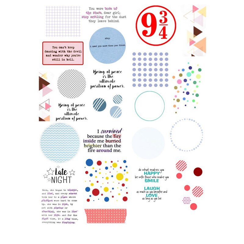 2 stk takk ord diy dekor scrapbooking kule tidsskrift skrivesaker klistremerker album planlegger papir dagbok klistremerke: Sz09509