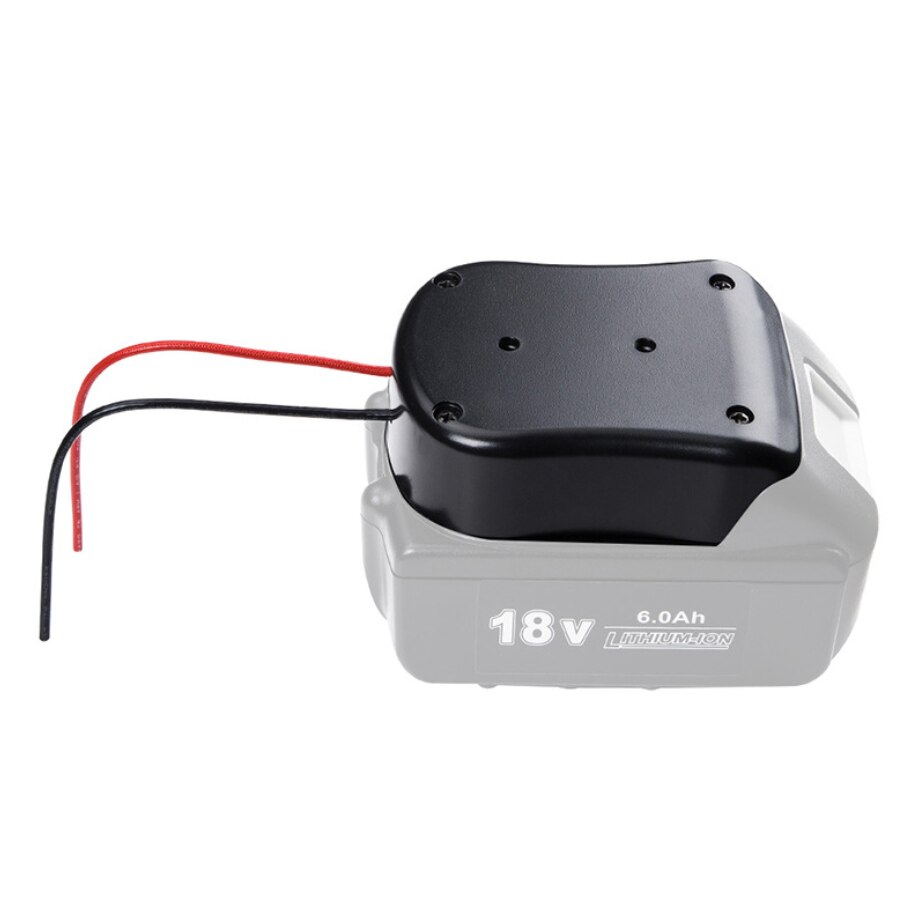 Makita accu-adapter/converter voor 18v li-ion accu's, doe-het-zelf-adapter, connector voor elektrisch gereedschap, dockhouder met 14 awg-draden