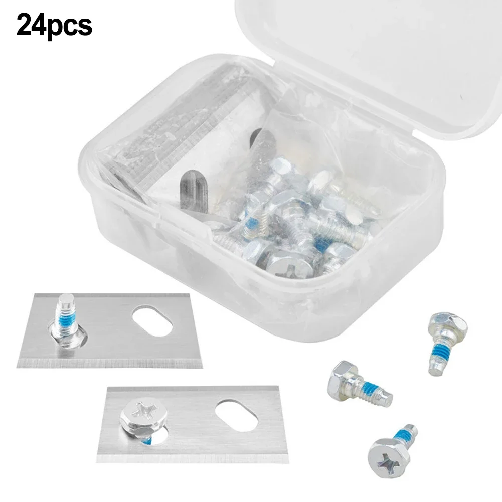 Brand Lawn Robot Blade Parts Repair Spare Study With Screws Accessories Compact For Robomow RK Robotic Mower: Red