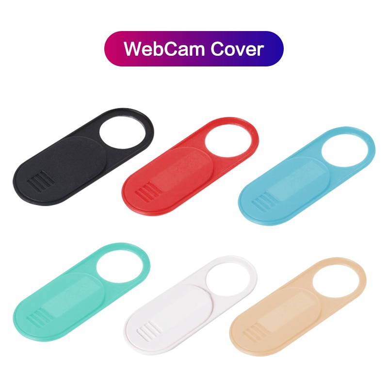 Webcam cover lukker skyder mobiltelefon linse privatliv klistermærke til iphone bærbar pc til ipad tablet kamera anti-voyeur protector