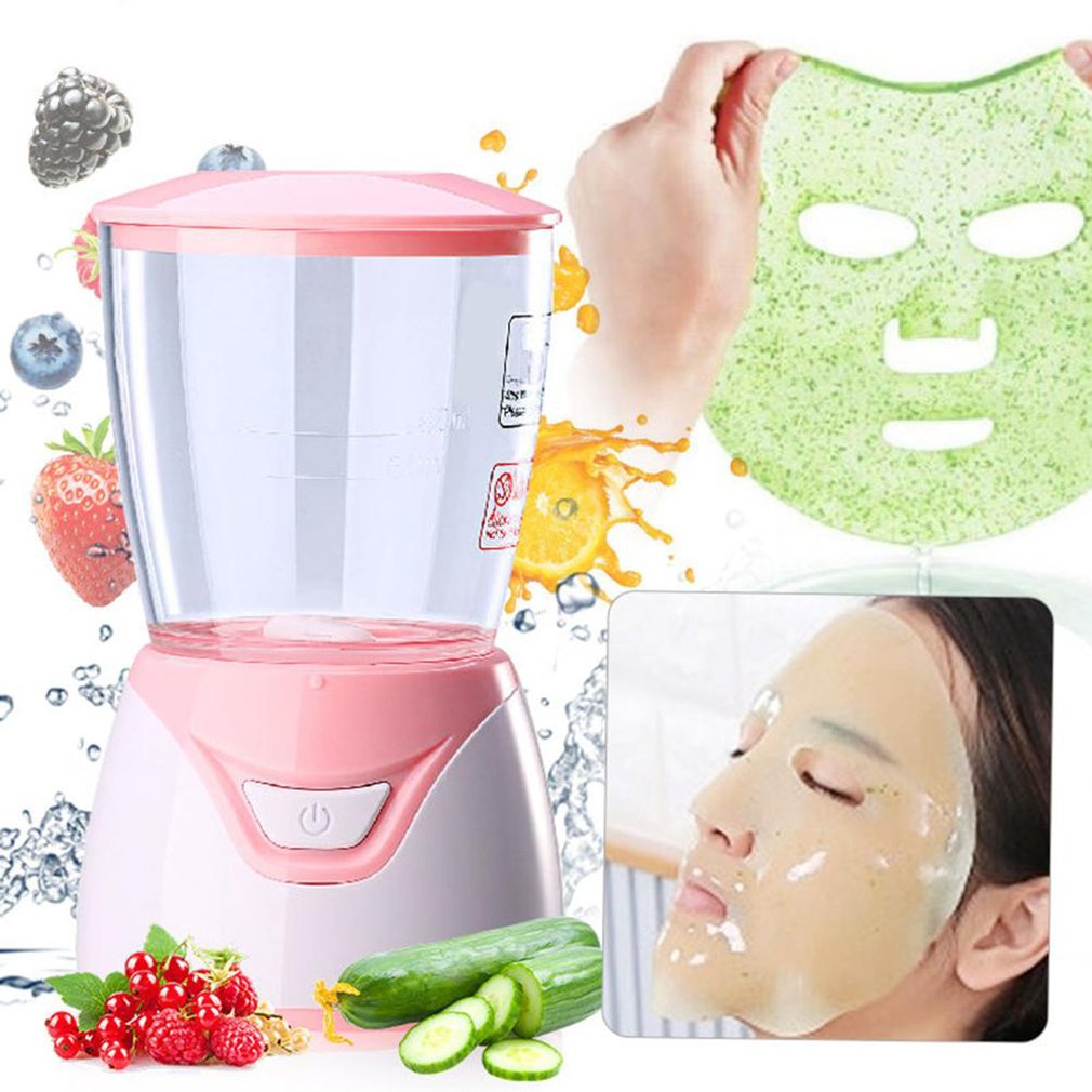 Tragbare Praktische Obst Und Gemüse Gesichts Maske Maschine DIY Hausgemachte Gesichts Maske Maschine Schönheit Ausrügestochen