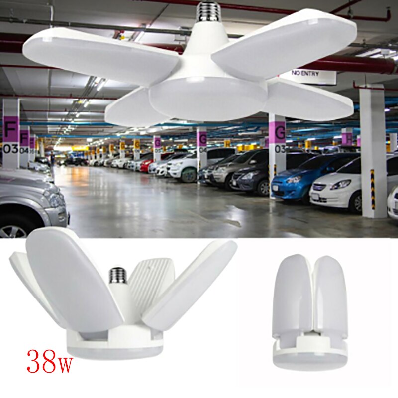 Industriële Lamp Workshop Licht 38W Led Lamp Super Heldere Vier-Blad Led Garage Verlichting Led Binnenverlichting kerst Licht