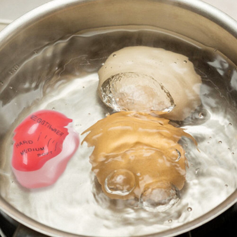 Eggtimer Kitchen Gadget Sets Time Timer Perfect Egg Changing Color Resin Material Temperature Cooking Gadgets Accessories Garden