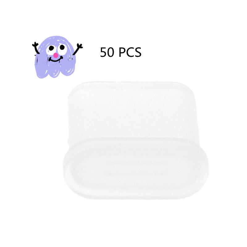 50PCS Charging Cable Dust Plug Protector Cover Case Shell Type-C Male Port Charger Coat for Samsung Blackberry Huawei Xiaomi: 50 PCS