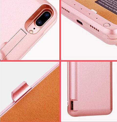 10000mAh External Battery Case Charger Portable Backup Power Bank Rechargeable Phone Pink Cases for iPhone 6 6s 7 8