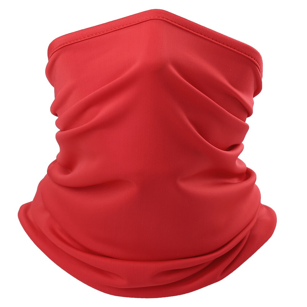 Bufandas de motocicleta para hombre y mujer, Bandana deportiva para ciclismo, al aire libre, para montar en la cabeza, tubo mágico para el cuello: Red