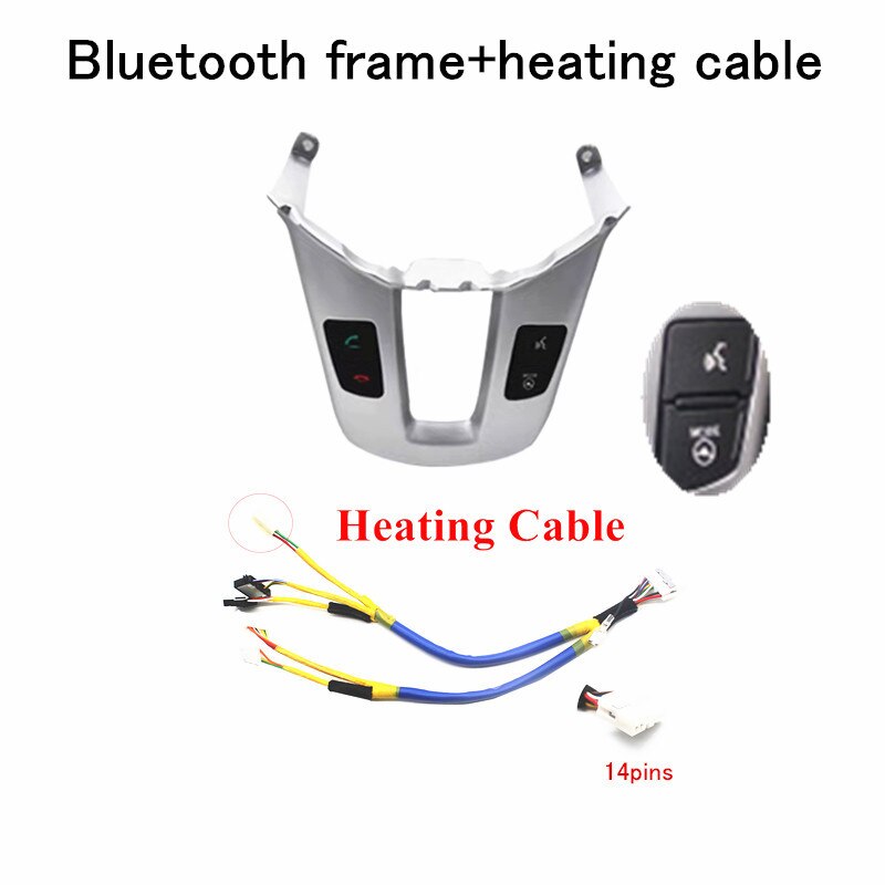 Russian warehouse for Kia Sportage SL steering wheel button telephone sound with backlight: frame-heating