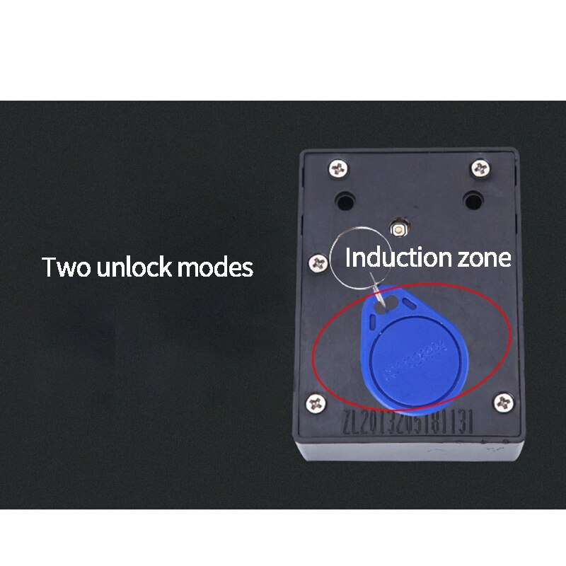 Invisible RFID Free Opening ligent Sensor Cabinet Lock Locker Wardrobe Shoe Cabinet Drawer Door Lock Electronic Dark Lock(B