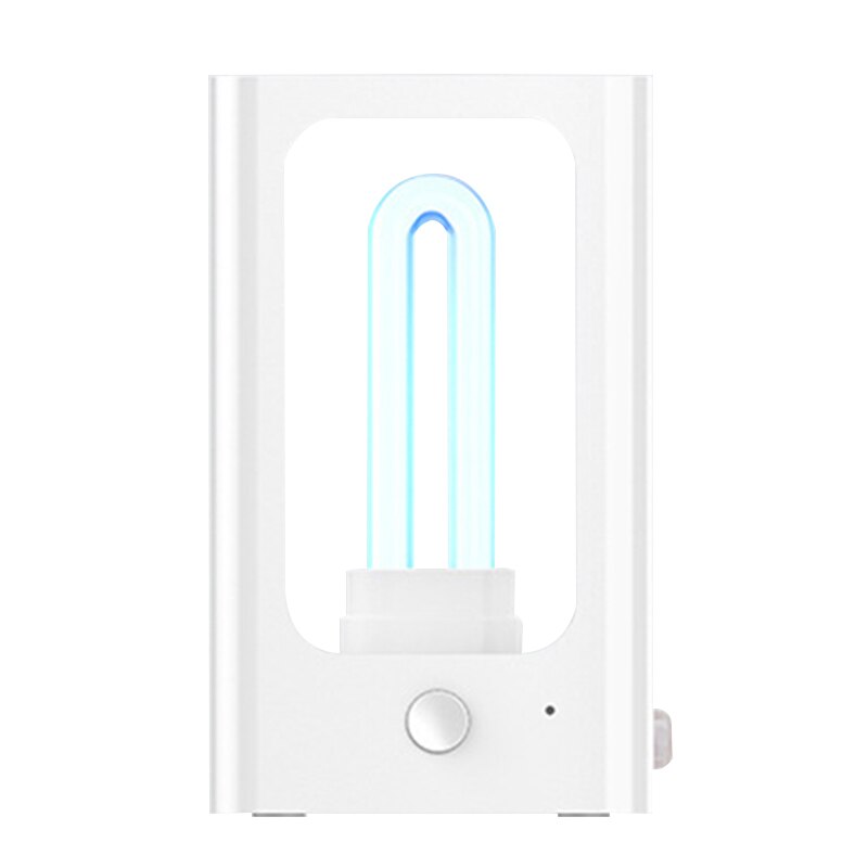 5V capteur de corps intelligent lampe UV 5 Minutes rapide tuer les bactéries automatiquement la stérilisation par Induction élimine le déodorant des acariens: WHITE