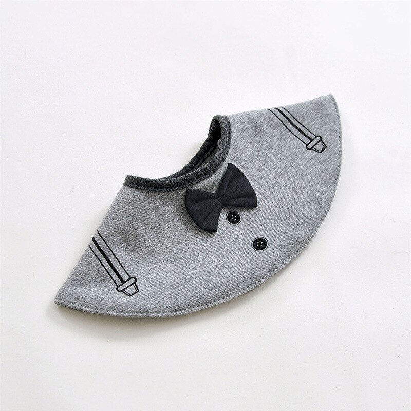 Slabbers Gentleman Tie Bandana Bib Katoen Zacht 360 Graden Ronde Waterdichte Baby Jongens Meisjes Burp Doeken Feeding Accessoires: 5