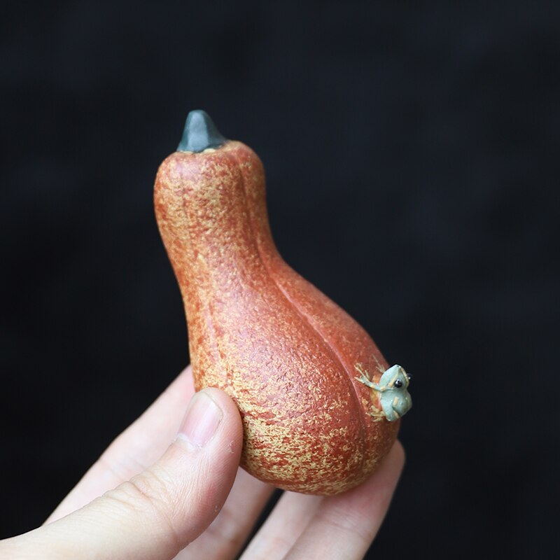 LUWU purpurowa glina czajniki herbata dyniowa zagraj w herbata akcesoria