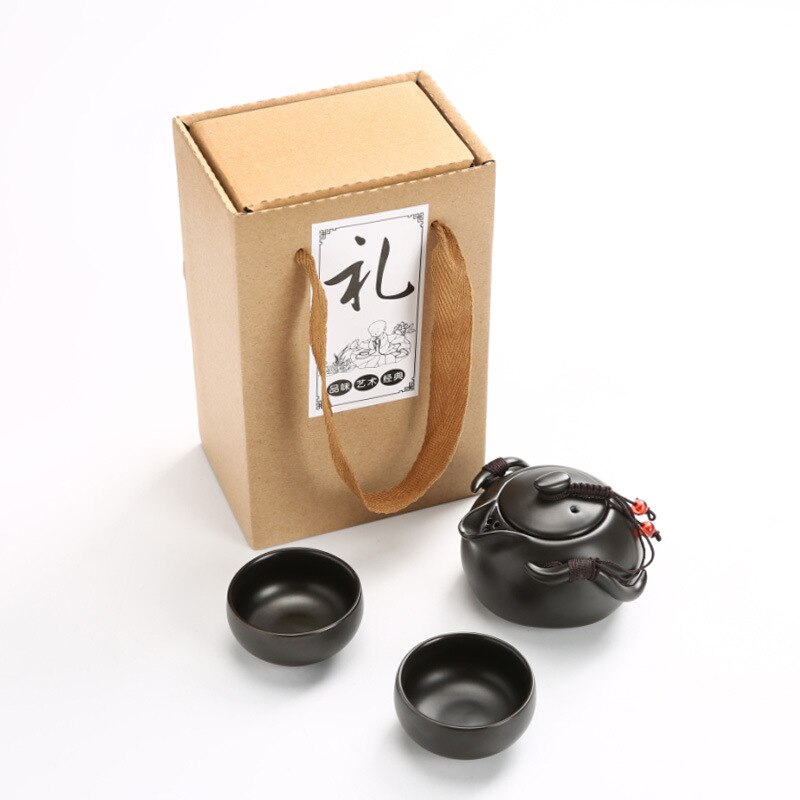 Chinese Tea Travel Tea Set Kung Fu Tea Set Ceramic Portable Teapot Porcelain Teaset Gaiwan Tea Cups of Tea Ceremony Tea Tool