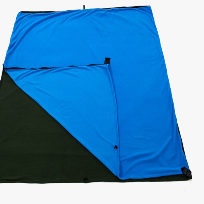 Saco de dormir de forro Polar ultraligero para exteriores, para acampar en casa, en casa o en casa, para adultos, para exterior, para las cuatro estaciones