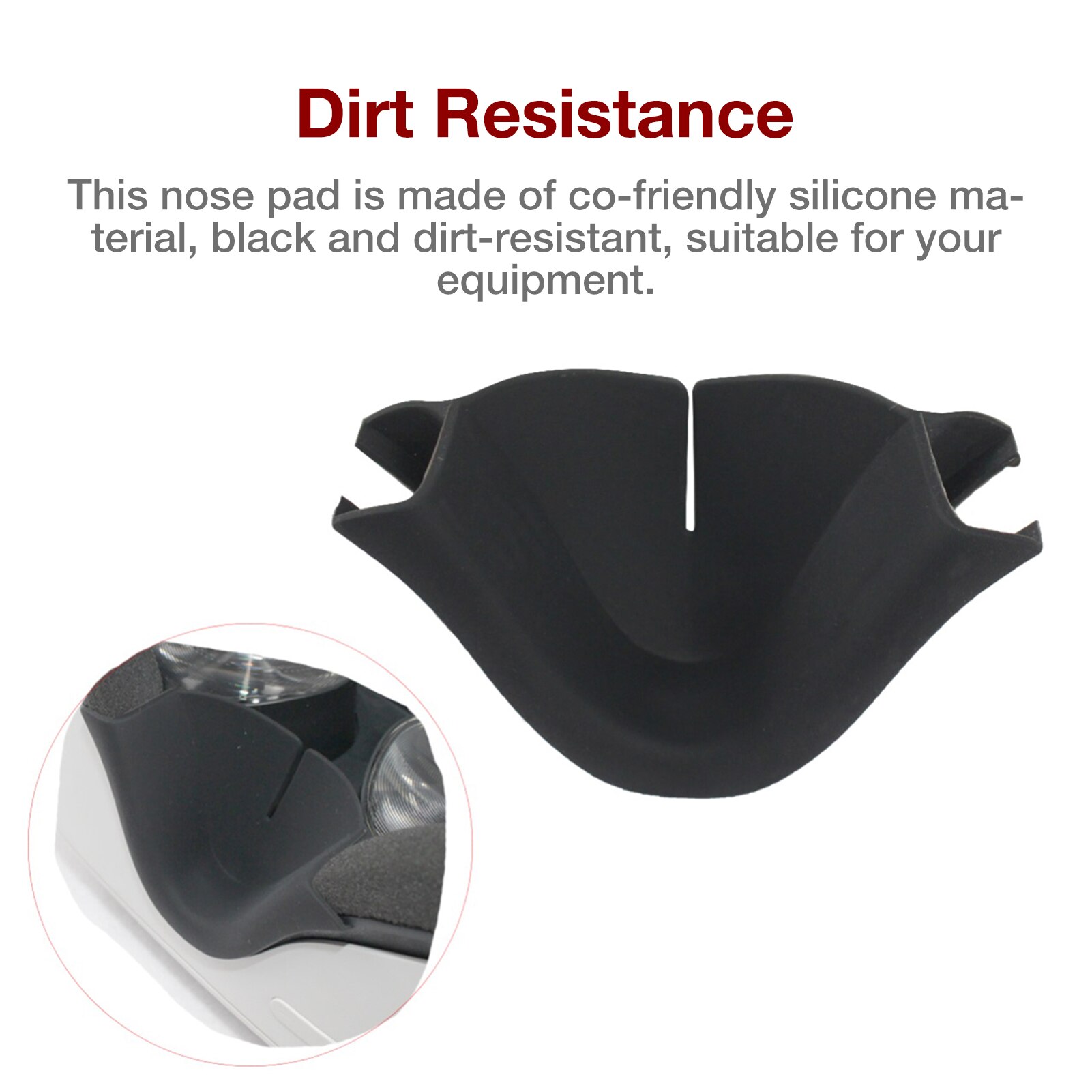 Coussinet de protection du nez pour casque VR, bloquant la lumière pour Oculus Quest 2 barrière lumineuse Psvr 1650, Super pour Htc Vive pour Oculus drift S