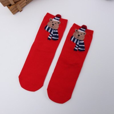 2 Pairs Kerst Sokken Winter Warm Gelukkig Nieuwjaar Kerst Decor Voor Thuis Vrolijk Kerstfeest Ornament Xmas: Type 5