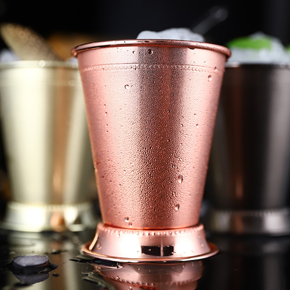 360ml Stainless Steel Rust-proof Mojito Mint Julep Cup Bar Party Beer Cocktail Drink Mug Easy to Clean