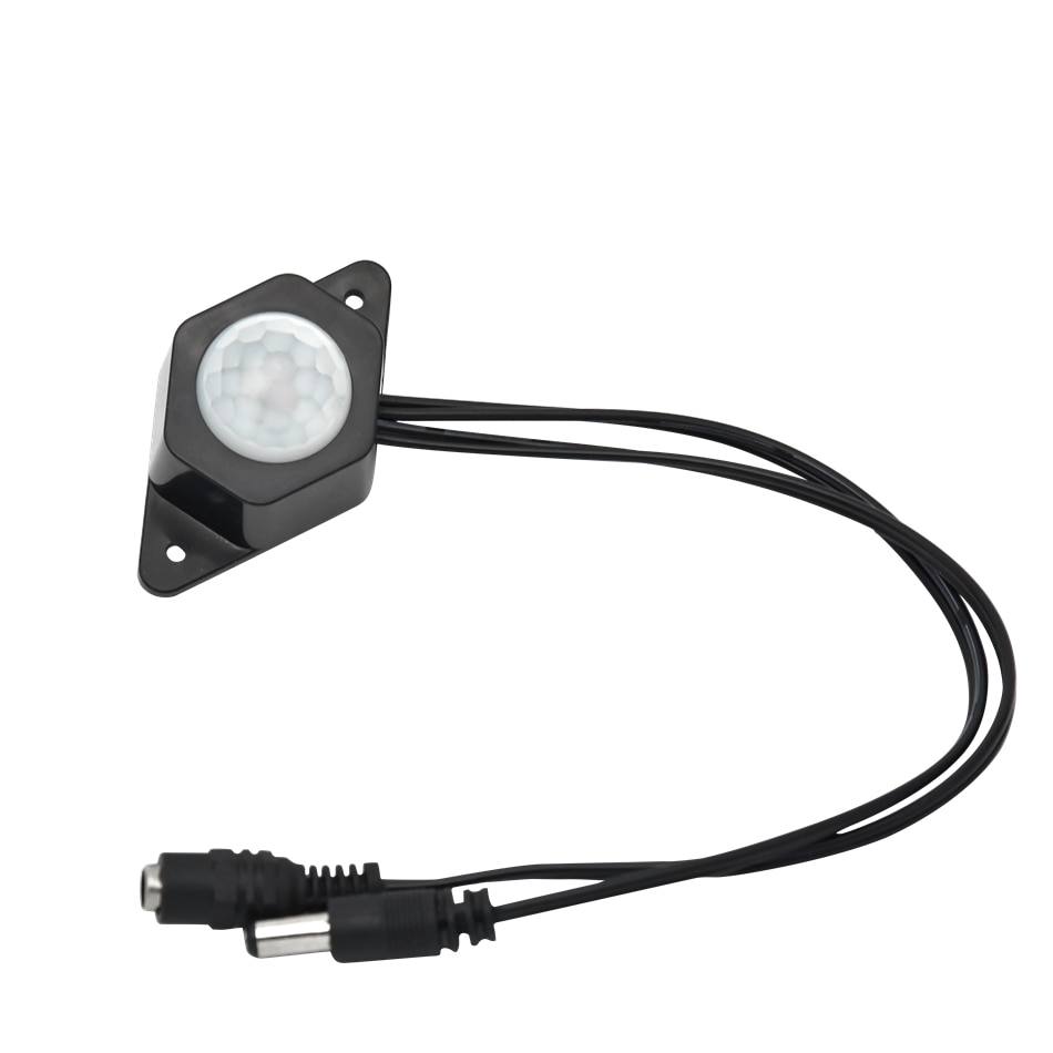 Dc 5-24V 5A Mini Verstelbare Auto Pir Infrarood Motion Sensor Detector Home Security Led Light Strip Pir sensor Controller Schakelaar