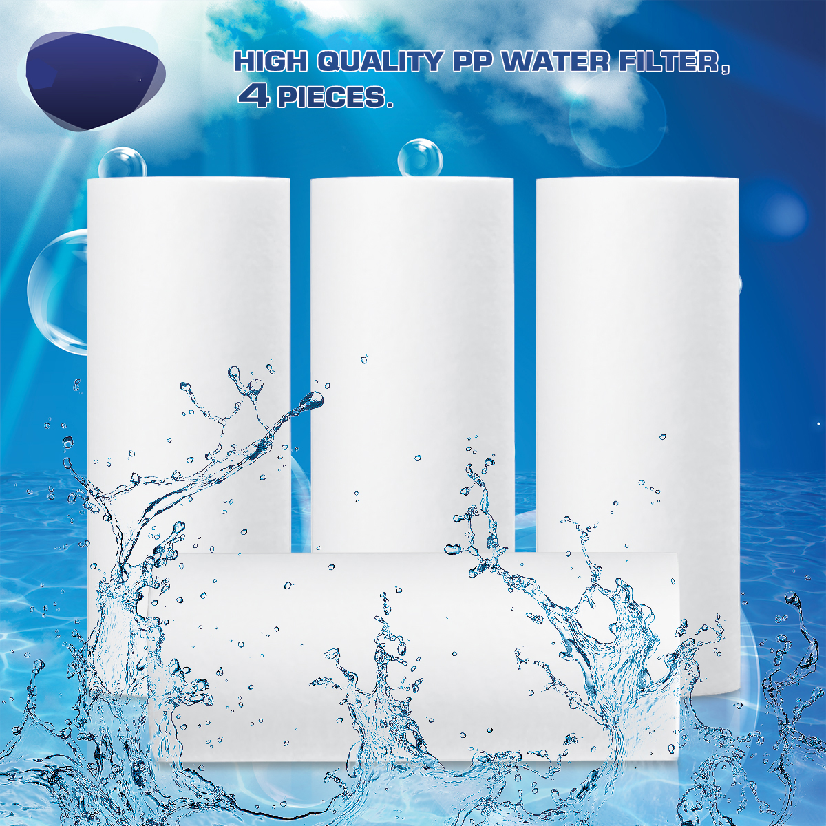 Wasserfilter, Luftreiniger, Dusche, Waschmaschine, Filter unter der Spüle, Wasserfiltrationssystem, Leitungswasser, Vorchlorenentfernungsfilter: Grün