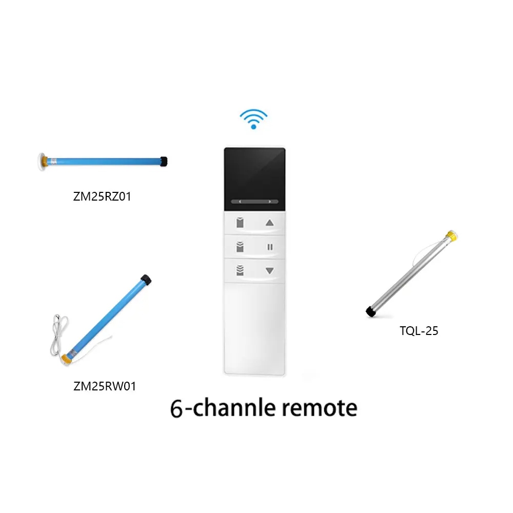 Zemismart Remote Controller, Motor solar panel（It's better to contact us to confirm which is the right remote for you）: Burgundy