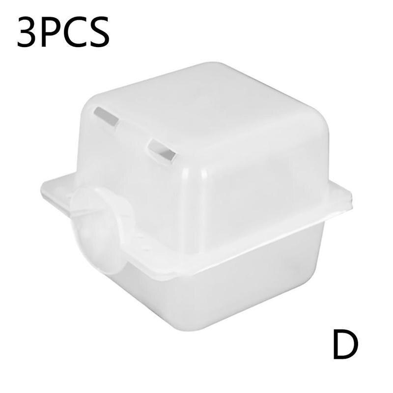 Bola de corte de bolas para cortar plantas, caja de enraizado para cultivo de reproducción de PP, suministros de jardín, Bola de esquejes para plantas, 3/5/10 Uds.: 3pcs White