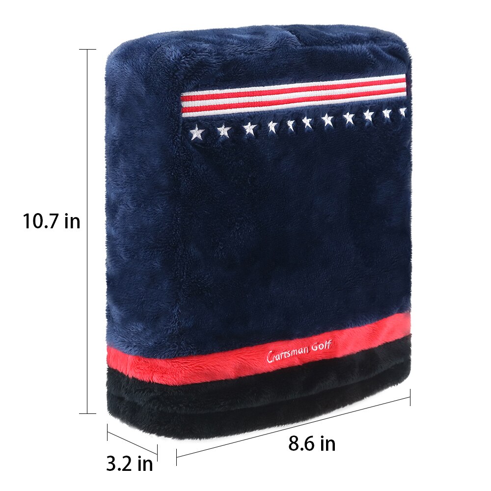 Artisan Golf fer couverture Golf fer cale Club sac Golf tête couverture USA Star