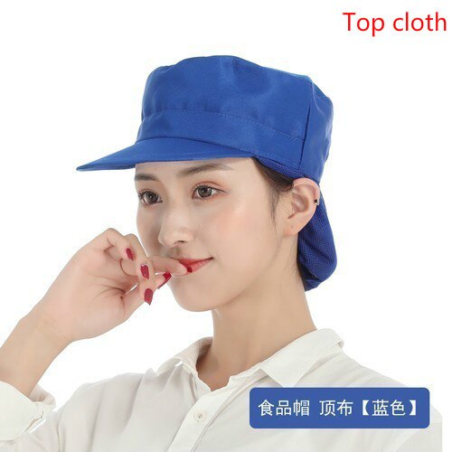 Workshop Caps Food Service Kitchen Restaurant Bakery Waiter Chef Hat Men Women Breathable Factory Warehouse Work Hat: 5