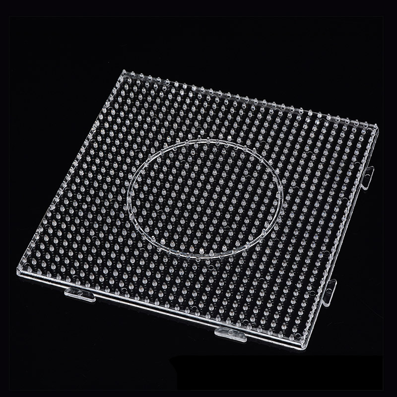 2.6mm/5mm Perler Perline Quadrato Pegboard 3D Puzzle Juguetes Per Hama Bead Giocattoli Educativi per I Bambini Puzzle Brinquedos