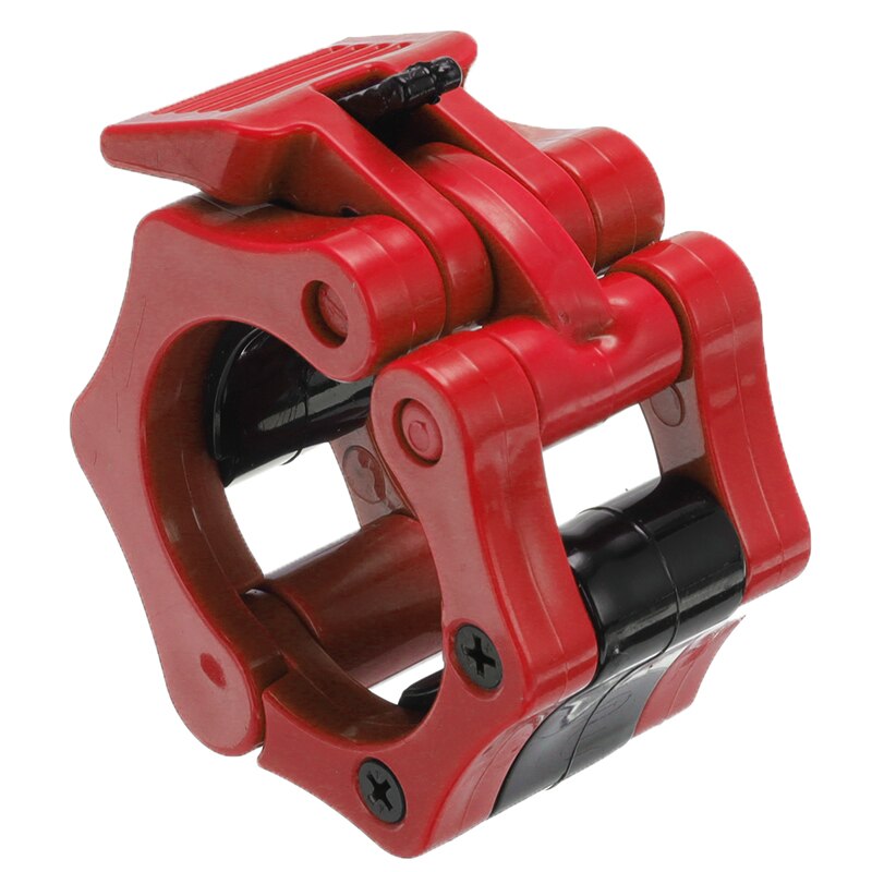 28mm 30mm 50mm Barbell Kragen Schloss Dumbell Clips Clamp gewichtheben Bar Gym Dumbell Clamp Frühling Clips gewicht Hebe Lock: 1 pcs 50mm red