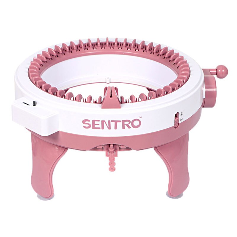 Knitting Machine Smart Weaving Loom Round Knitting Machines Knitting Board Rotating Double Knit Loom for Sock Hat C1