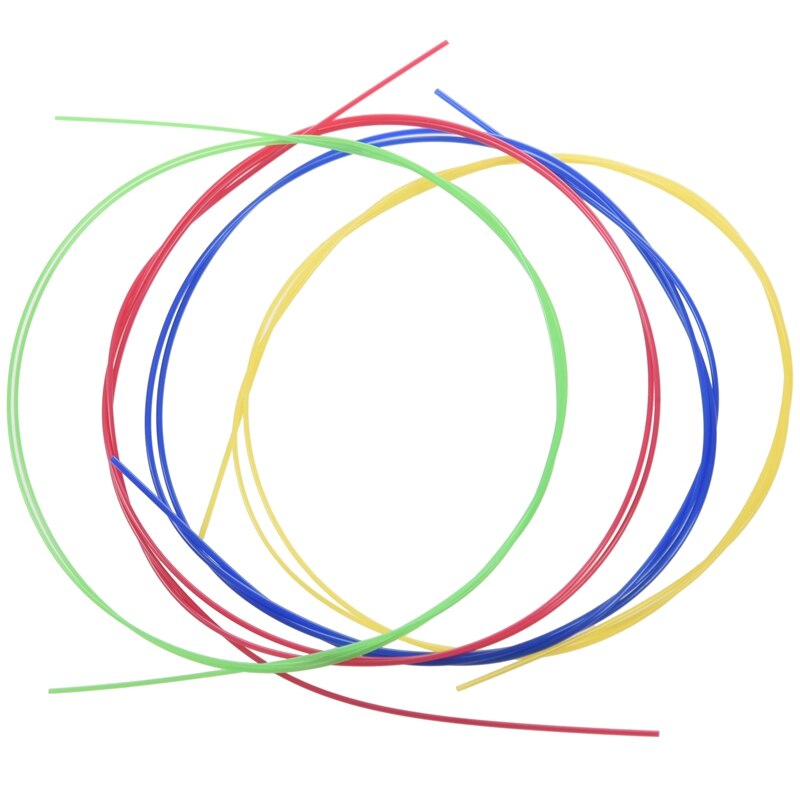 IRIN U104 Rainbow Colorful Nylon Ukulele Strings 4 Strings Guitar Ukulele Strings Silver White Parts and Accessories Set