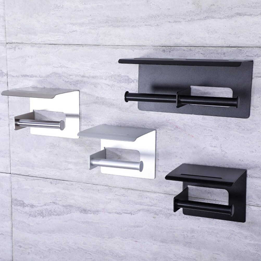 Bathroom Toilet Paper Holders Wall Mount Bathroom Accessories Paper Storage Rack